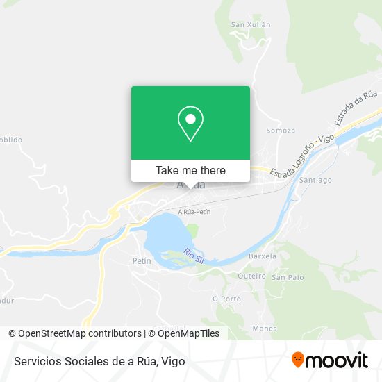 mapa Servicios Sociales de a Rúa