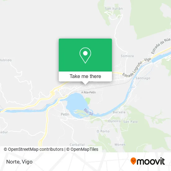 Norte map