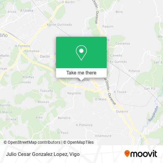 Julio Cesar Gonzalez Lopez map