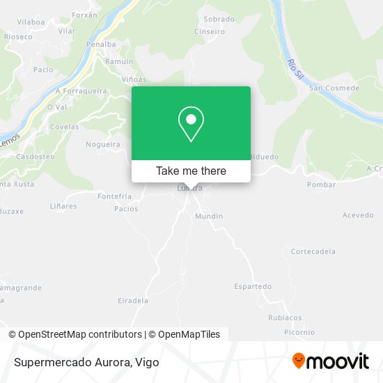 mapa Supermercado Aurora