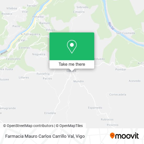 mapa Farmacia Mauro Carlos Carrillo Val