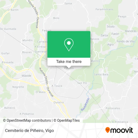 Cemiterio de Piñeiro map