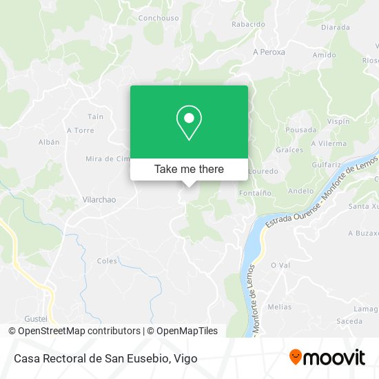 Casa Rectoral de San Eusebio map