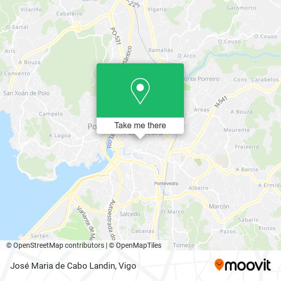 mapa José Maria de Cabo Landin