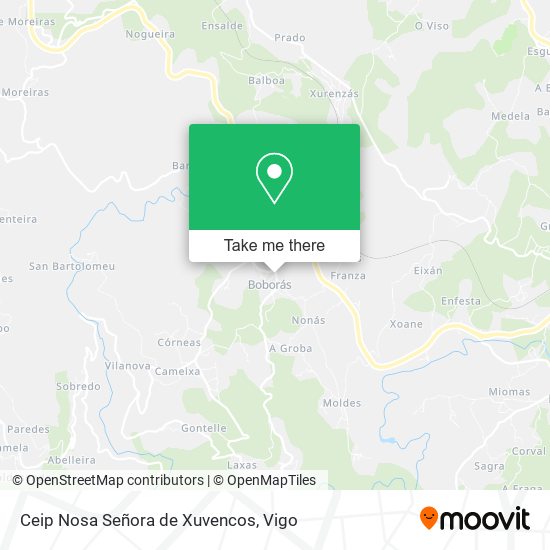Ceip Nosa Señora de Xuvencos map