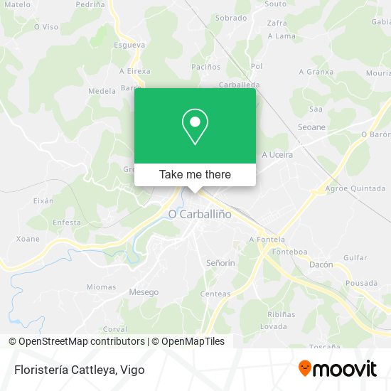 Floristería Cattleya map
