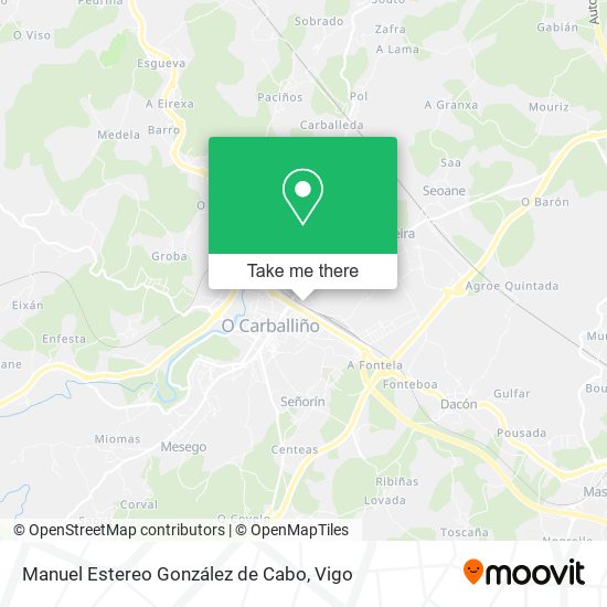 Manuel Estereo González de Cabo map