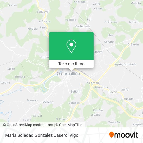 Maria Soledad González Casero map