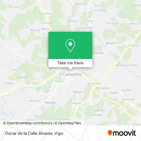 Óscar de la Calle Álvarez map