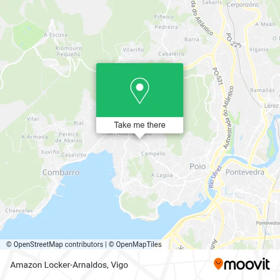 Amazon Locker-Arnaldos map