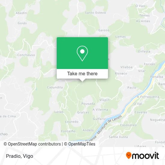 Pradio map