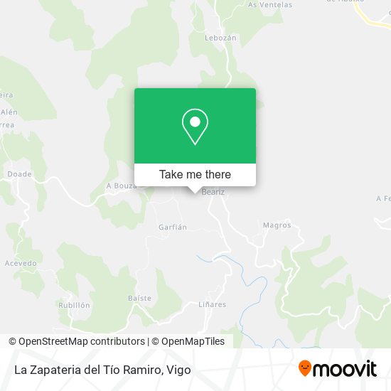 La Zapateria del Tío Ramiro map