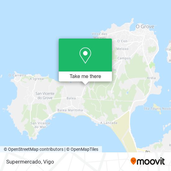 Supermercado map