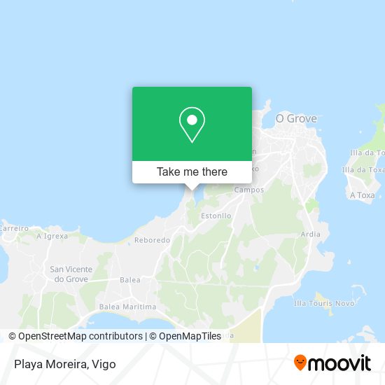 Playa Moreira map