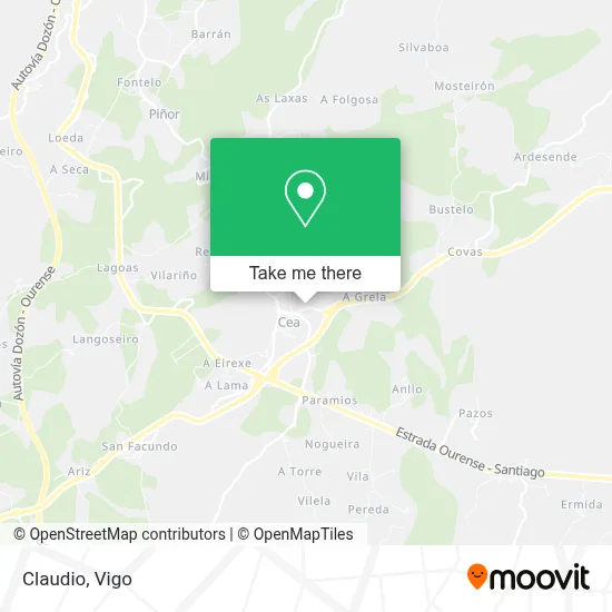 Claudio map