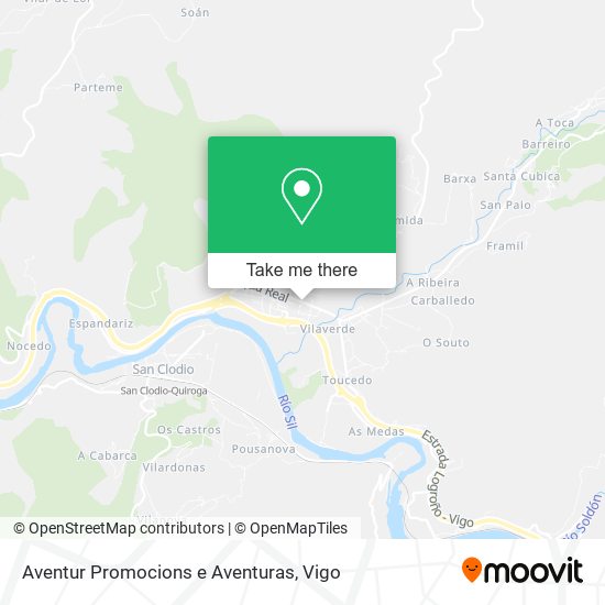 Aventur Promocions e Aventuras map