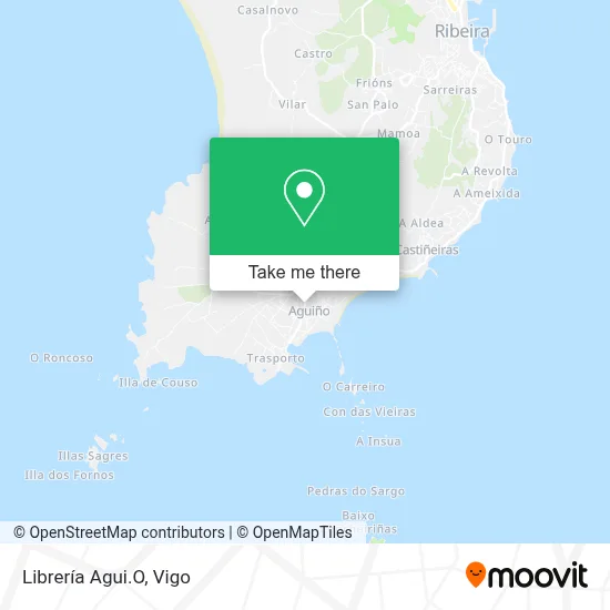 Librería Agui.O map