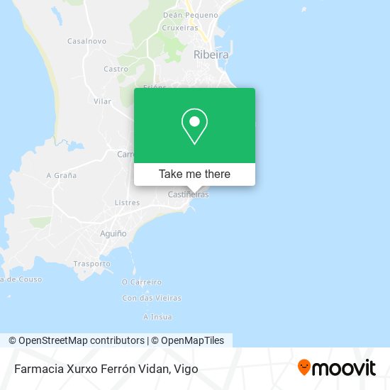 Farmacia Xurxo Ferrón Vidan map
