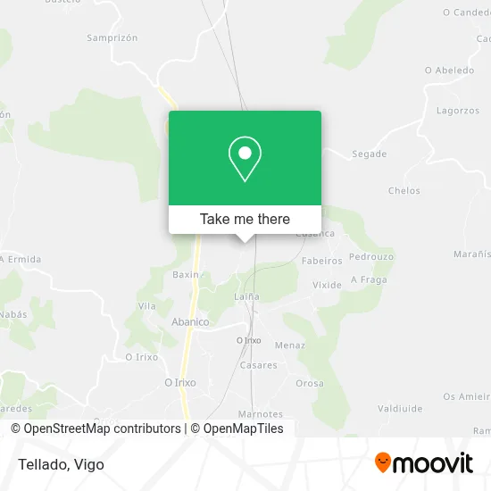 Tellado map