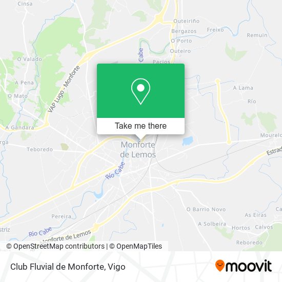 Club Fluvial de Monforte map