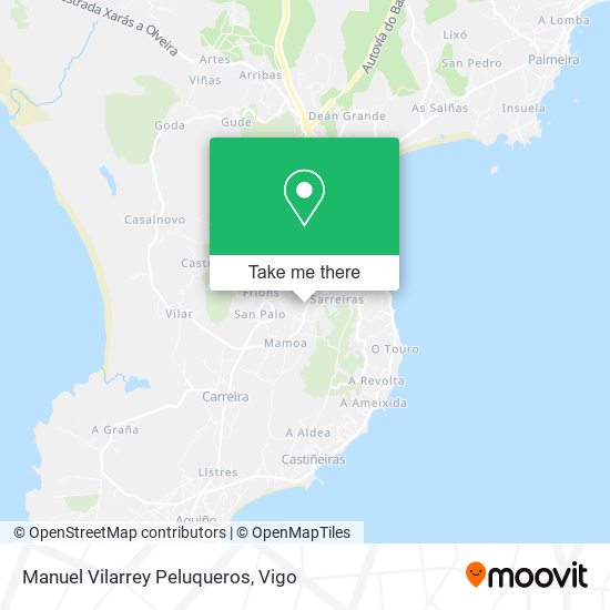 Manuel Vilarrey Peluqueros map