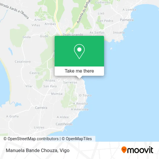 mapa Manuela Bande Chouza