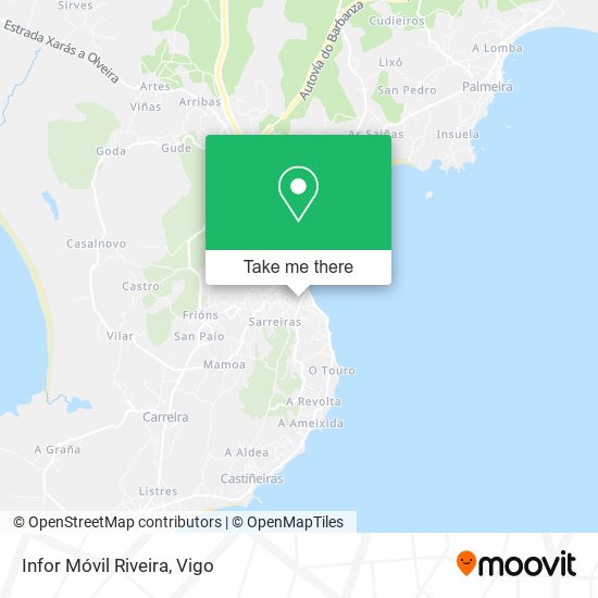 mapa Infor Móvil Riveira