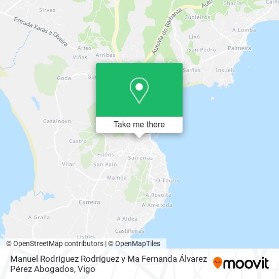 Manuel Rodríguez Rodríguez y Ma Fernanda Álvarez Pérez Abogados map