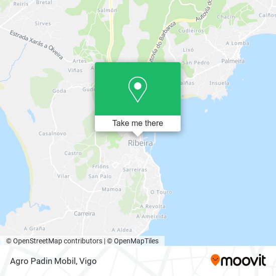 mapa Agro Padin Mobil