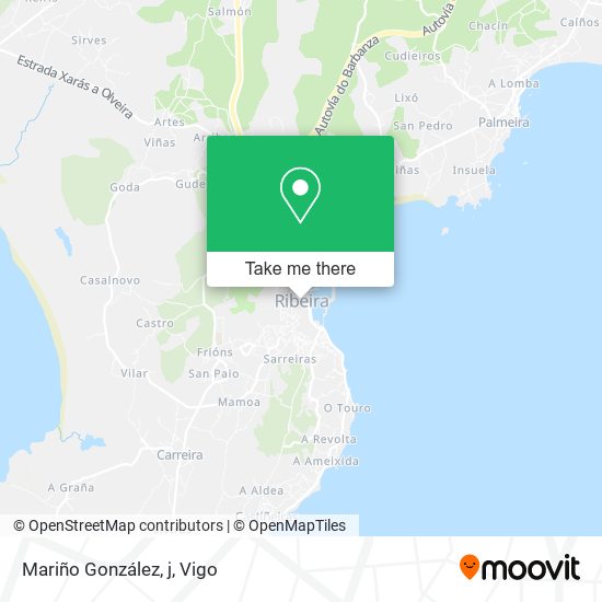 Mariño González, j map