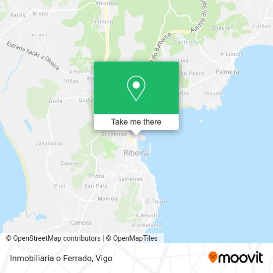 Inmobiliaria o Ferrado map