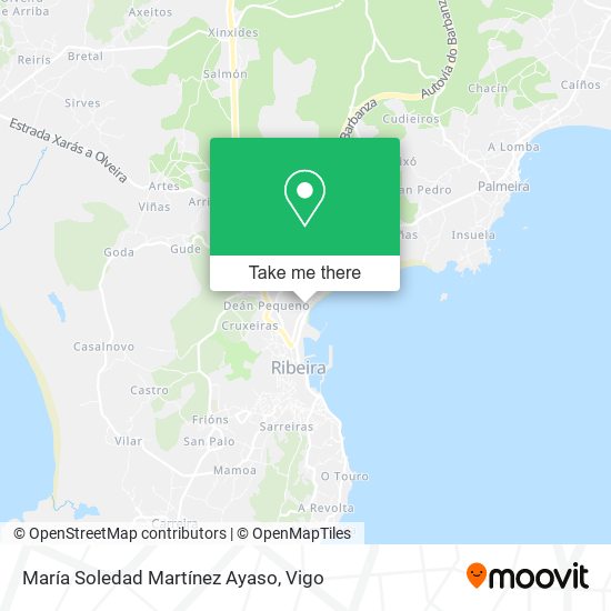 María Soledad Martínez Ayaso map