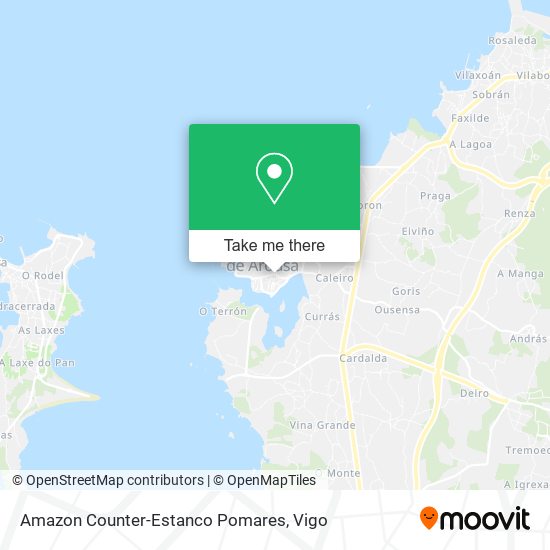 Amazon Counter-Estanco Pomares map