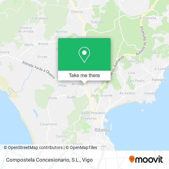 Compostela Concesionario, S.L. map