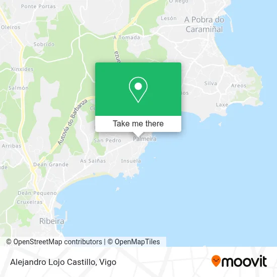 Alejandro Lojo Castillo map