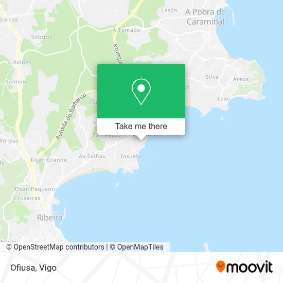 Ofiusa map