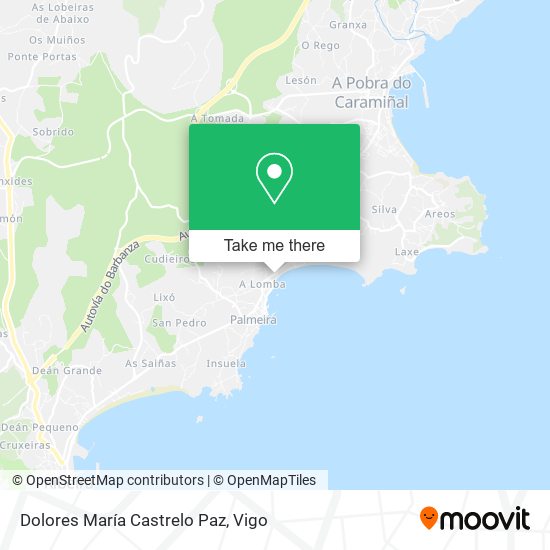 Dolores María Castrelo Paz map