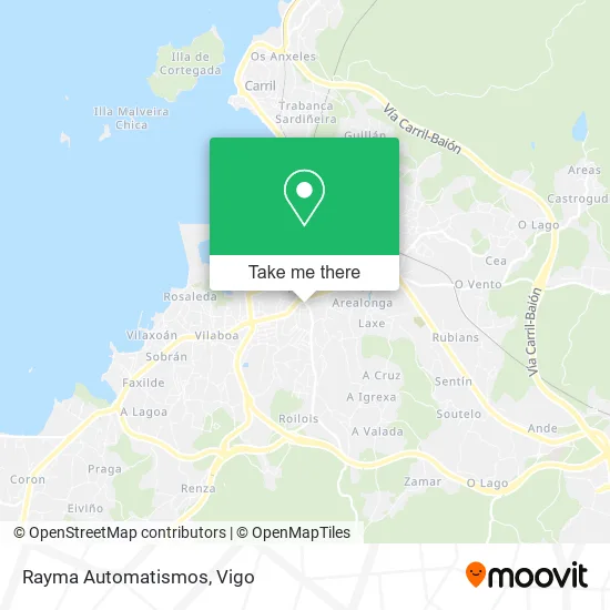 Rayma Automatismos map