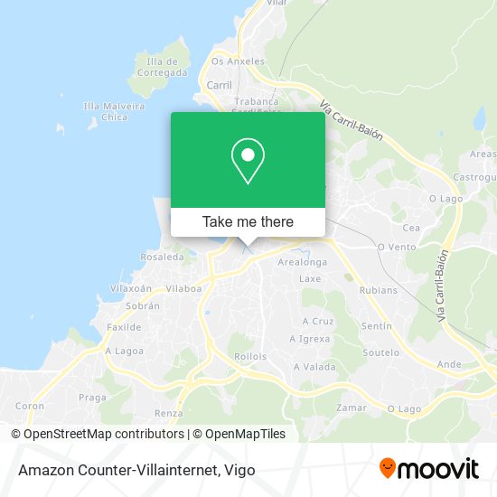 Amazon Counter-Villainternet map