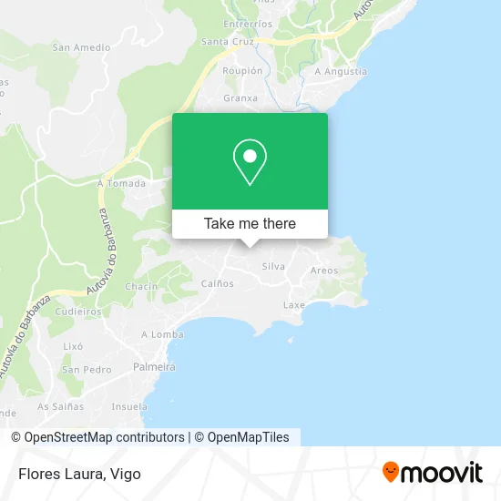 Flores Laura map