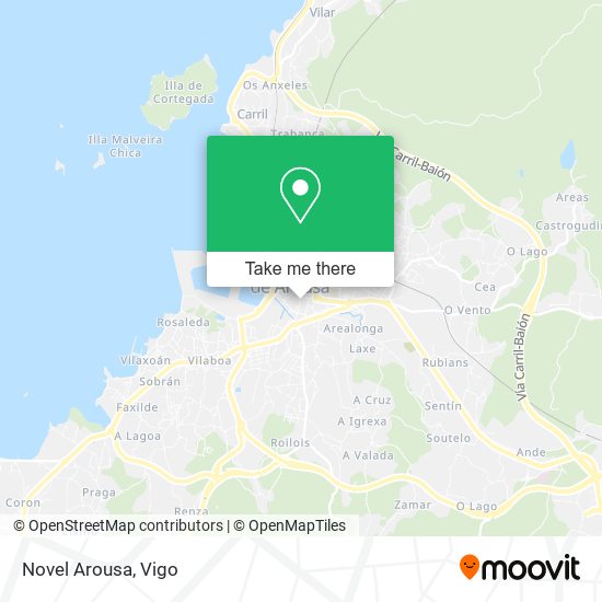 Novel Arousa map