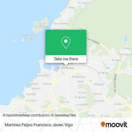 Martínez Feijoo Francisco Javier map