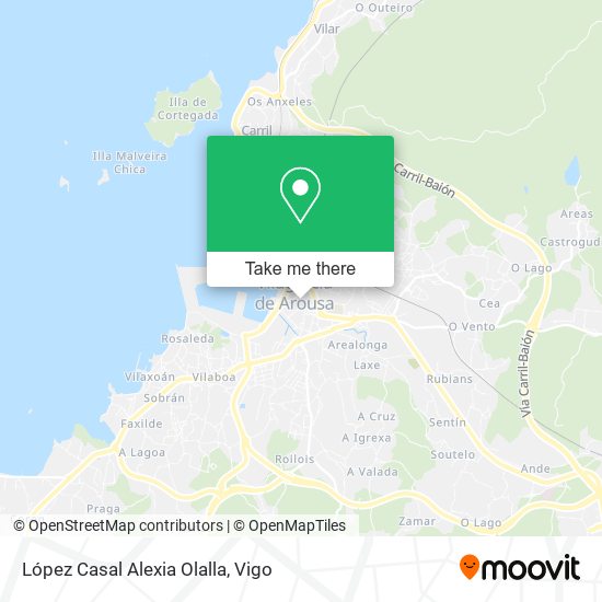 López Casal Alexia Olalla map