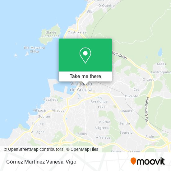 Gómez Martinez Vanesa map