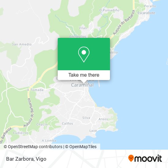 Bar Zarbora map