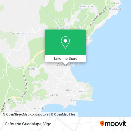 Cafetería Guadalupe map