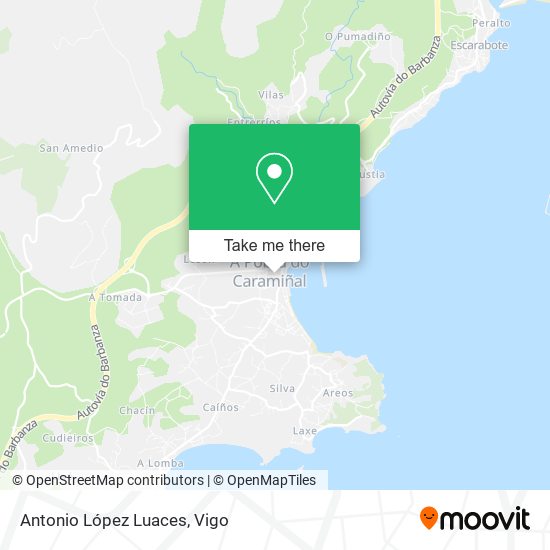 Antonio López Luaces map