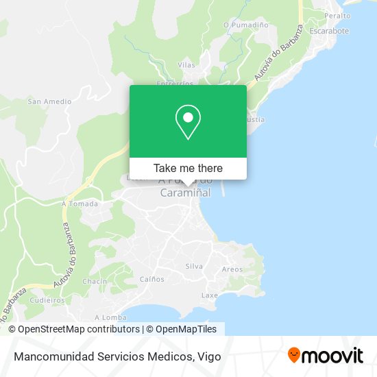 Mancomunidad Servicios Medicos map
