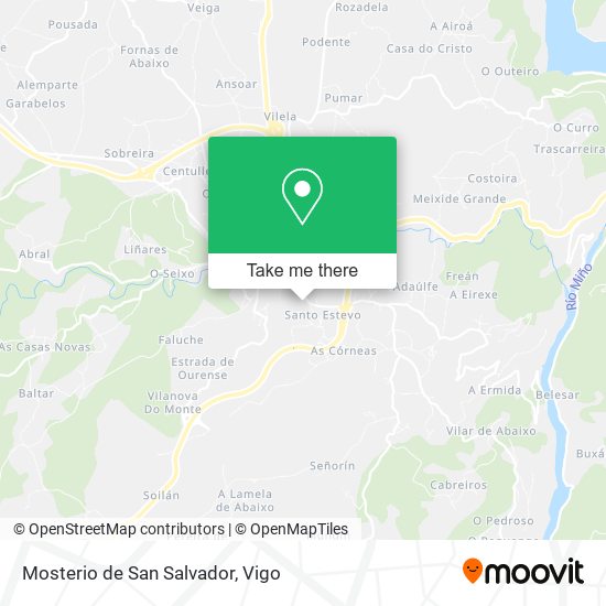 Mosterio de San Salvador map