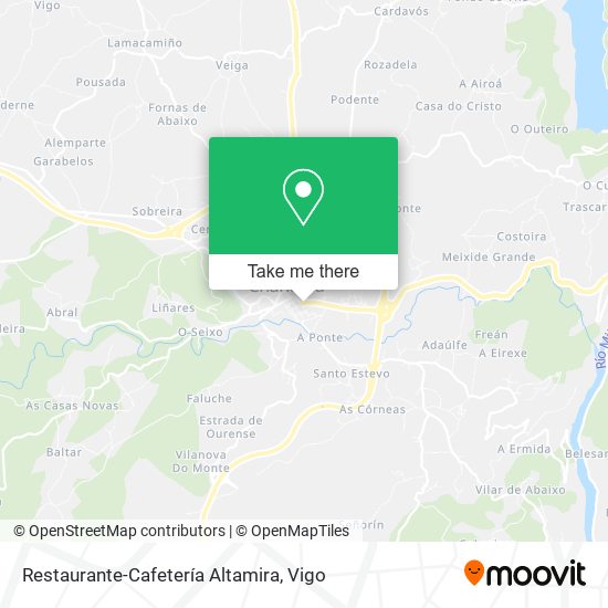Restaurante-Cafetería Altamira map